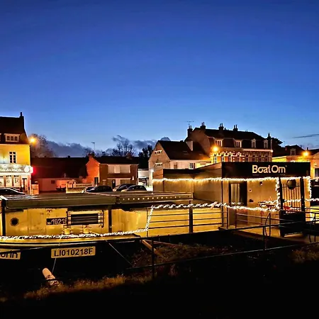 Hotel en barco La Péniche - De Groupe Insolite Saint-Omer (Pas-de-Calais)